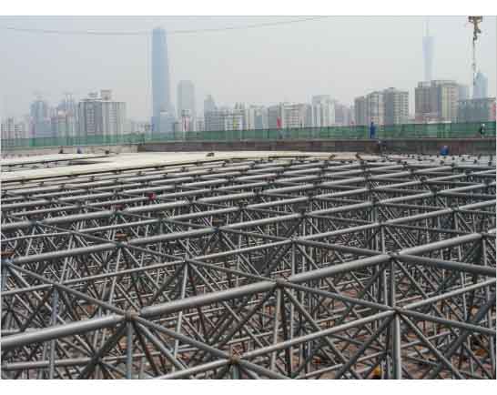 海东新建铁路干线广州调度网架工程