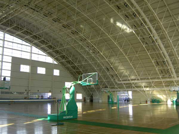 海东篮球馆网架